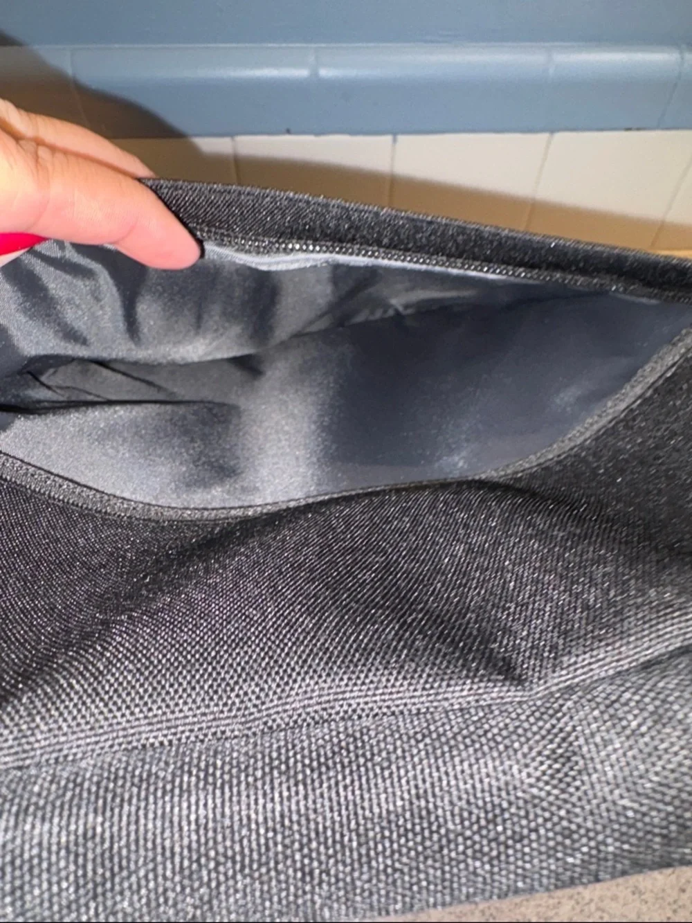 15in Black Padded Tablet/Laptop Sleeve with Zip Closure